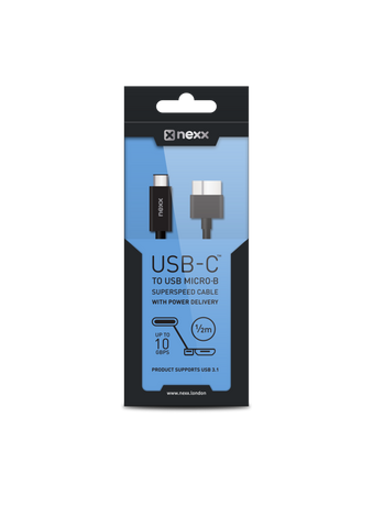 USB-C to Micro-B SuperSpeed USB 3.0 Cable